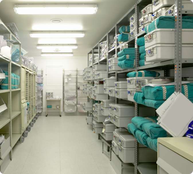 Pharmacy stockroom